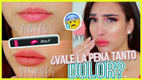 QuÉ Dolor 😭¿labios MÁs Grandes Plump It ¿vale La Pena 😨¿funciona