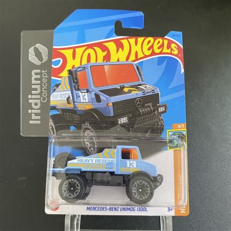 Hot Wheels Mercedes Benz Unimog 1300L HW Haulers Original Hotwheels