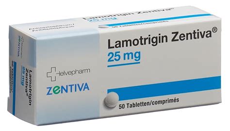 Lamotrigine Zentiva Cpr Disp 25 Mg Blist 50 Pce Commander En Ligne