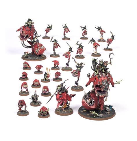 Battleforce Gloomspite Gitz Stampeding Squigalanche Miniset Net