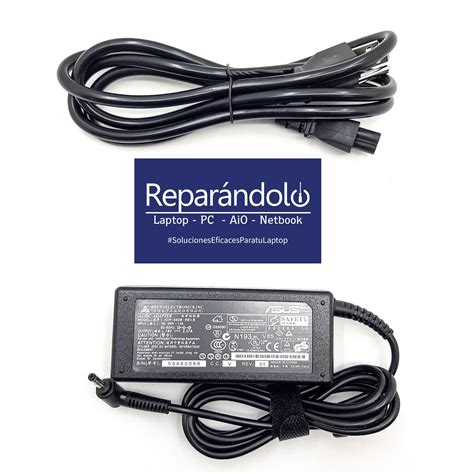 CARGADOR DE LAPTOP ASUS 19V 2 37A 4 0 1 35 TRIPLE A 45W