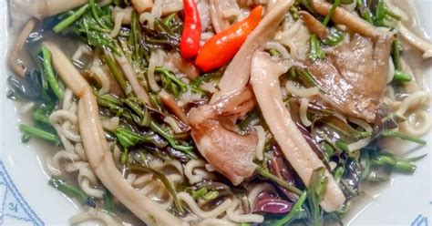 Resep Daun Pakis Dan Mie Enak Dan Mudah Cookpad