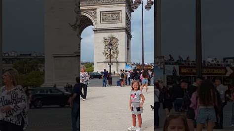 Arc De Triomphe Shorts Youtubeshorts Paris France Youtube