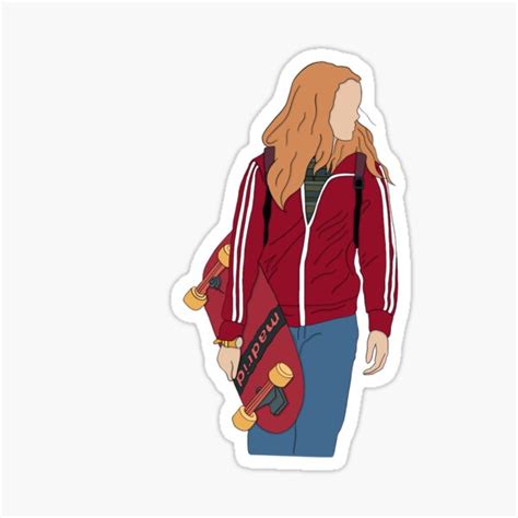 Mad Max Sadie Sink Sticker For Sale By Apxtelesma Redbubble