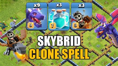 3 Clone Spell Th14 Dragon Rider Dragon Skybrid In Legend League