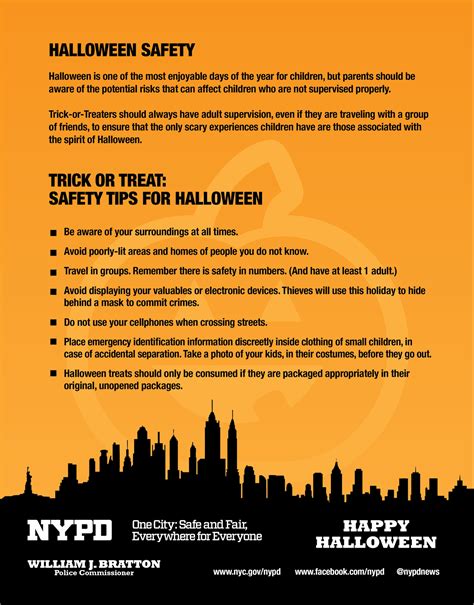 Halloween Safety Tips - NYPD News