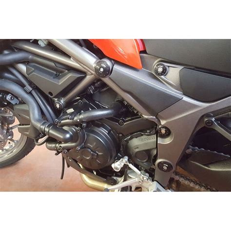 Kit Bouchons De Cadre Cnc Racing Sur Ducati Multistrada