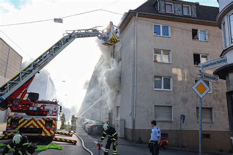 Brand In Mehrfamilienhaus In Wuppertal Barmen