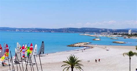 Plage Cousteau Saint Laurent Du Var C Te Dazur France French Riviera