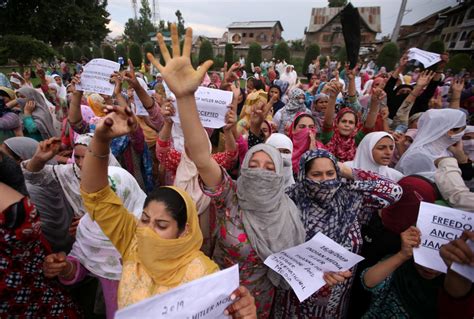 Hundreds join street protest in Kashmir, defying restrictions | PBS News