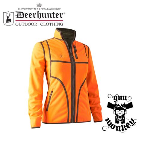 Bluza Deerhunter Lady Pam Bonded Fleecejacke Wendbar Kol Orange