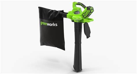 Aspirador De Folhas Vacuum Digipro G Max 40v Coleção Greenworks Modelo 3d 99 Ma Max Obj