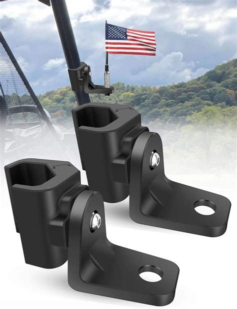 Amazon ZIDIYORUO UTV Whip Mount For Polaris Ranger 2PCS Heavy