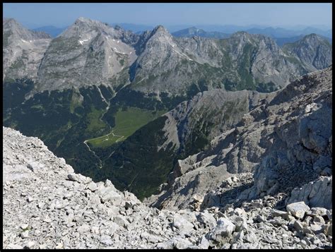 Östliche Karwendelspitze und dahinter reicht es noch hikr org