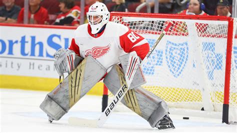 Red Wings Sign Hutchinson With Goalies Husso Lyon Each Sidelined NHL