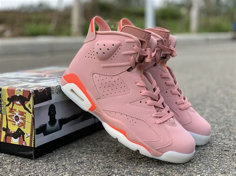 Aleali May X Air Jordan 6 Millennial Pink” In Mens Size