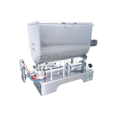 Lt U Paste Filling Machine With Mixer Filling Machine Automatic