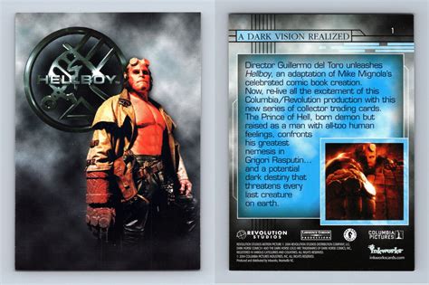 A Dark Vision Realized 1 Hellboy 2004 Inkworks Trading Card