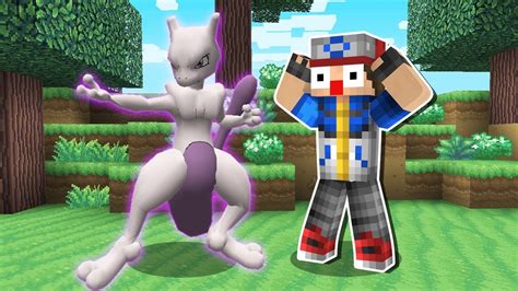 Minecraft Pokémon 71 EU FINALMENTE CAPTUREI O MEWTWO YouTube