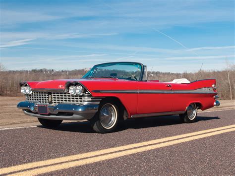 1959 Plymouth Sport Fury Convertible Auburn Fall 2019 Rm Sotheby S