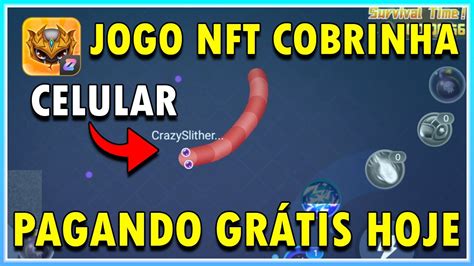 Crazy Slither Lan Amento Jogo Nft Gr Tis Da Cobrinha Para Celular