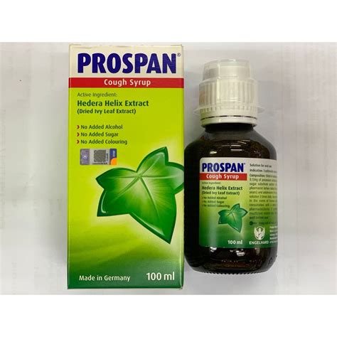 Prospan Syrup 100ml Cough Syrup For Adult And Child Limited Stock