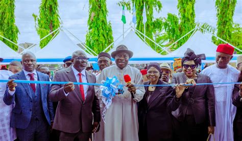 Jonathan Inaugurates Delta High Court Complex Isoko North And South