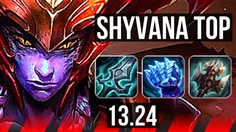 Shyvana Vs Fiora Top 6 Solo Kills Godlike 300 Games Kr Master