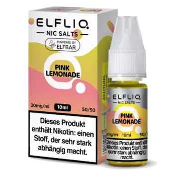 Pink Lemonade ELFLIQ Nikotinsalz Liquid 10ml Beeren Limonade Smart24 Net