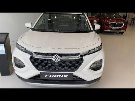 Maruti Suzuki Fronx White Delta Automatic Walkaround Youtube