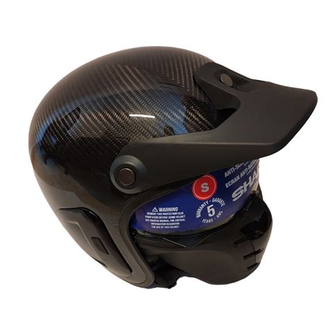 Casco Jet Shark S Drak 2 Carbon Skin Tg S Con Frontino La Casa Del