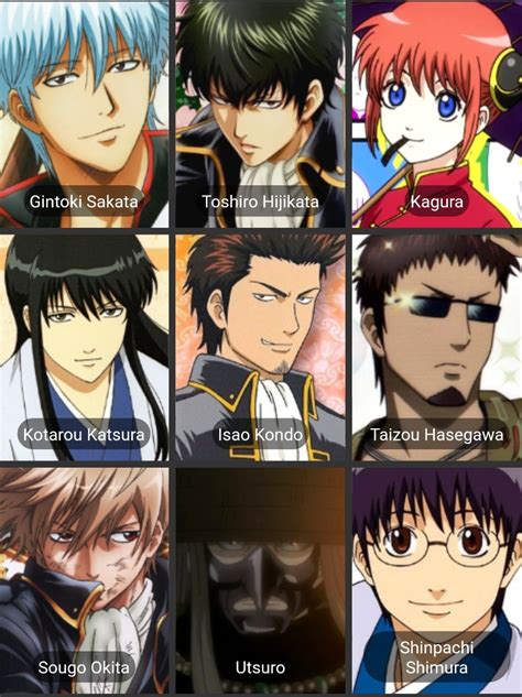 Discover More Than 160 Gintama Anime Characters 3tdesign Edu Vn