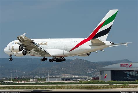 A6 EEY Emirates Airbus A380 861 Photo By Ramon Jordi ID 634155