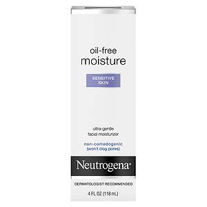 Neutrogena Oil Free Moisture, Sensitive Skin | drugstore.com