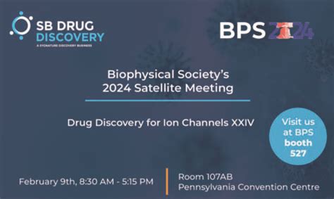 Biophysical Society Annual Meeting Sb Drug Discovery