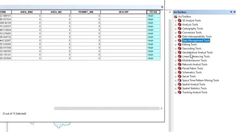 Manejo De Tablas De Atributos En Arcgis Youtube
