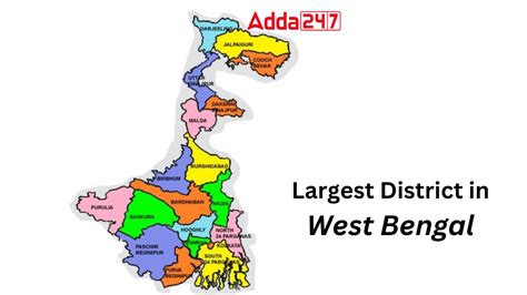 Largest District in West Bengal, Know the Name of All Districts