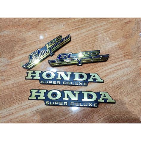 Jual Emblem Honda Gl Gl Logo Simbol Tangki Kempol Tepong Gl