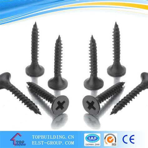 Oem Drywall Screw Black Gypsum Board Screw Drywall Screw 25 3 5mm 1000