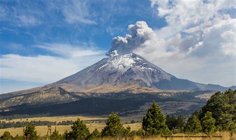 Continua Actividad En El VolcÁn PopocatÉpetl