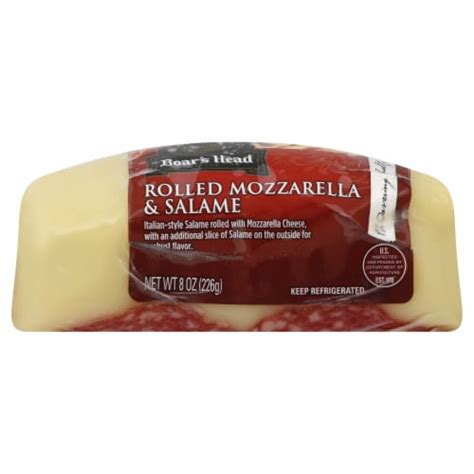 Boar S Head Rolled Mozzarella Cheese Salame 8 Oz Kroger