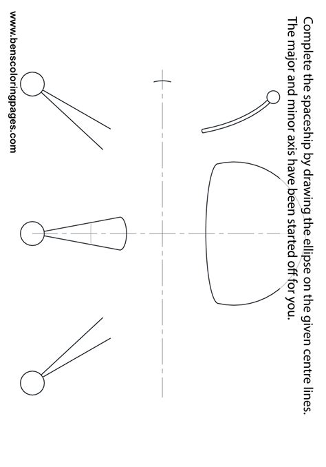 Ellipse Drawing Worksheet