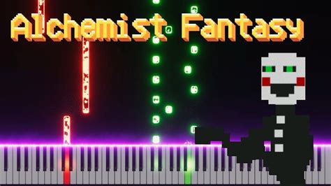 Alchemists Fantasy Piano Tutorial Fnaf Pizzeria Simulator Ost 11 Youtube