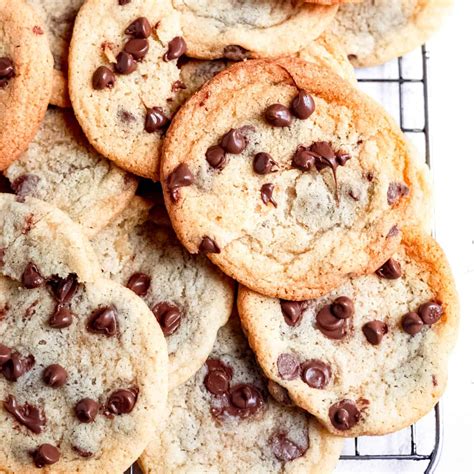 Chewy Chocolate Chip Cookies Without Brown Sugar Savvy Bites