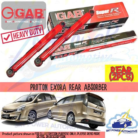 PROTON EXORA P620A C 2009 ON GAB SUPER R SPORT PREMIUM HEAVY DUTY