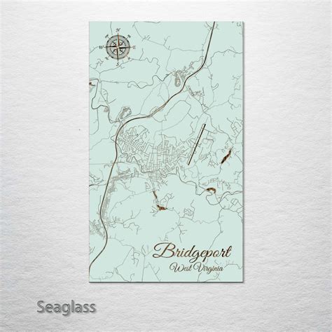 Bridgeport, West Virginia Street Map