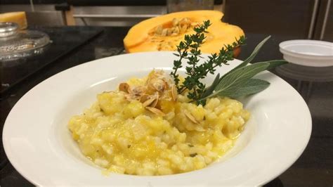 Roasted Acorn Squash Risotto With Fresh Herbs And Parmesan Risotto