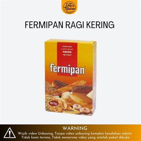 Jual Fermipan Sachet Ragi Instant 1 Pak Isi 4sachet Shopee Indonesia