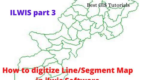 How To Digitize Segmentline Map In Ilwis Software Tutorial 3 Youtube