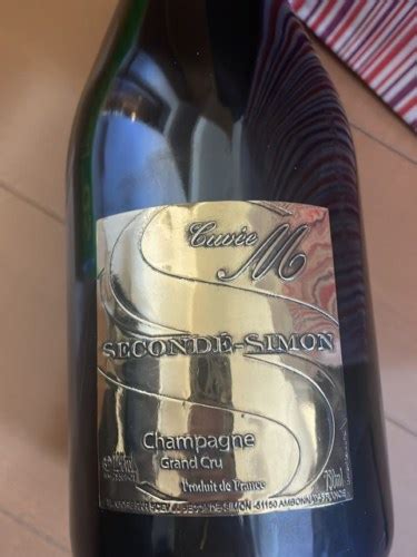 Secondé Simon Cuvée M Champagne Grand Cru Vivino United Kingdom